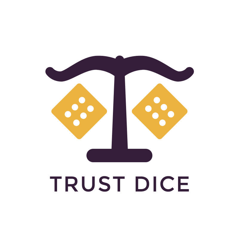 TrustDice Logo Transparent Background OneHourHustler.com