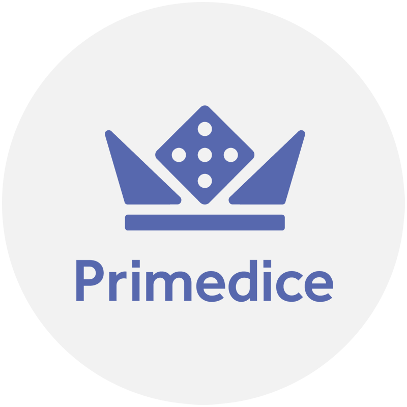 PrimeDice Logo Transparent Background OneHourHustler.com