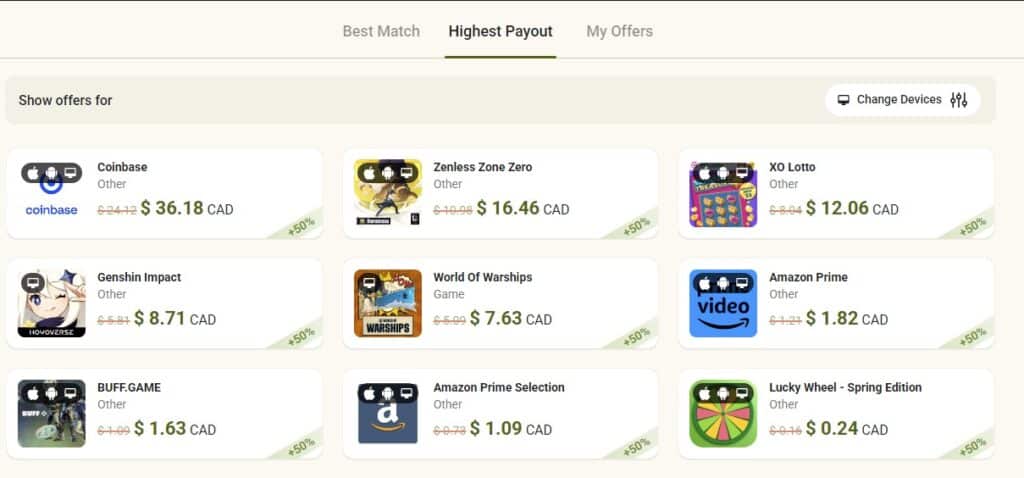FiveSurveys Offers