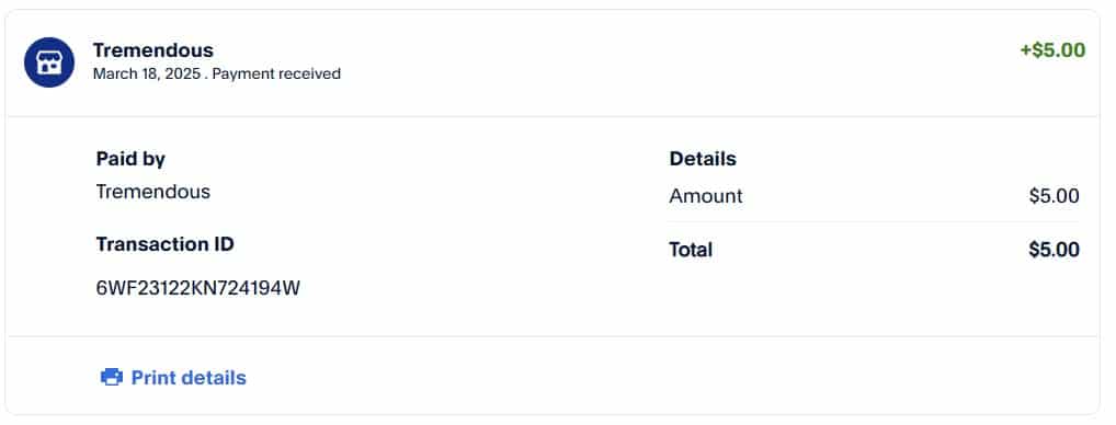 FiveSurveys Payment Proof Day 1