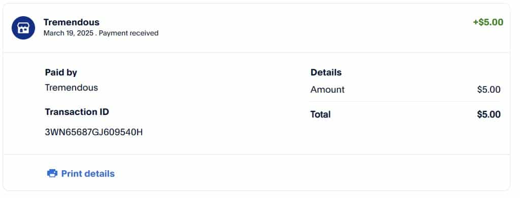 FiveSurveys Payment Proof Day 2