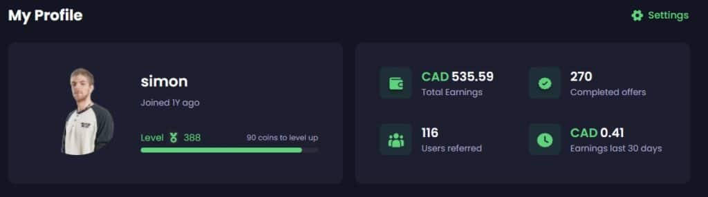 FreeCash Earnings