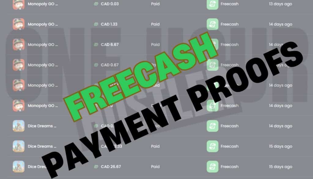 FreeCash Payment Proofs 2